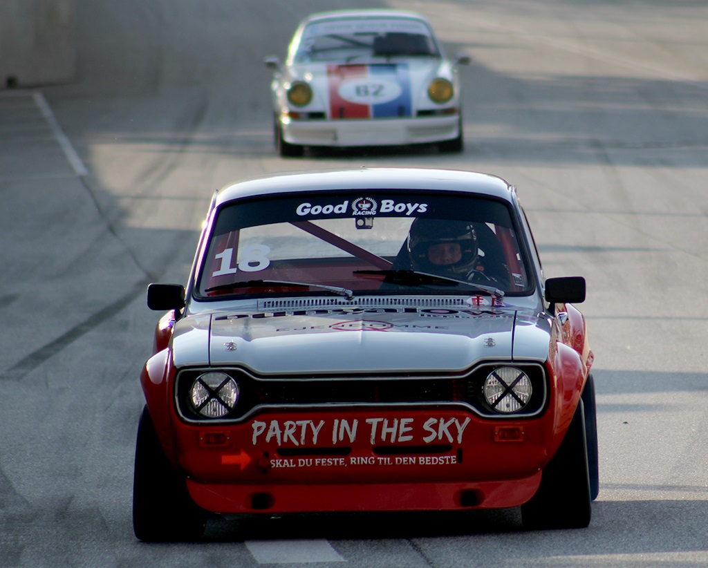 Jesper Ole Seir Ternvalt i Ford Escort Mk1 BDG
(Foto: Motorsporten.dk)
